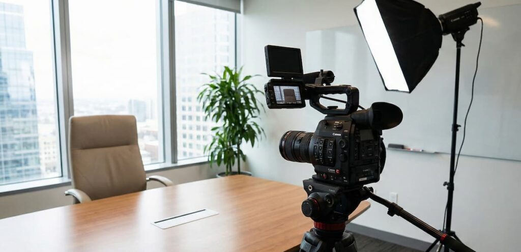 Video production set