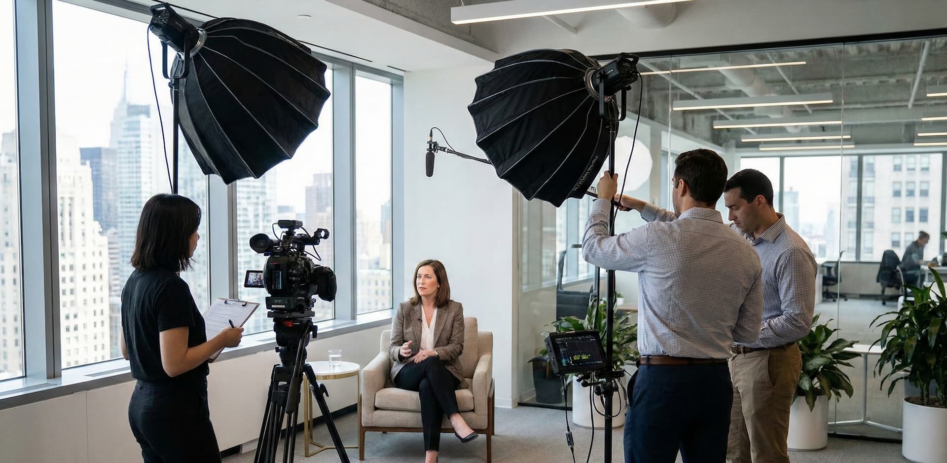 Corporate video production nyc business interview